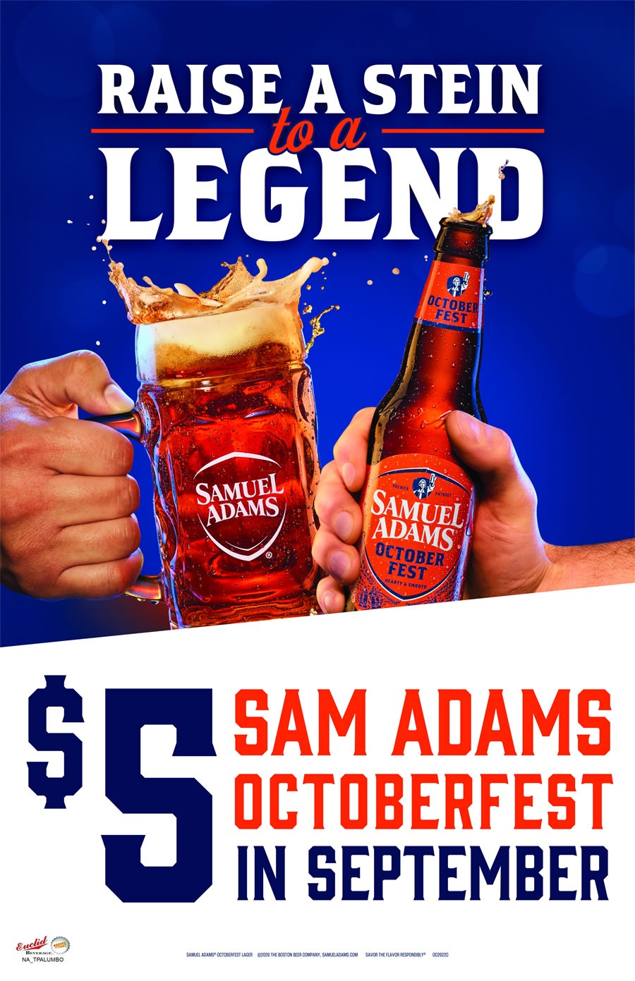 Samuel Adams October Fest Specials September 2026